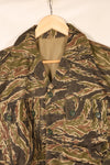 Late 1960s | Locally made | Estimated to be made in Vietnam or Thailand | Tiger-striped shirt | Used
