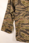 Late 1960s | Locally made | Estimated to be made in Vietnam or Thailand | Tiger-striped shirt | Used