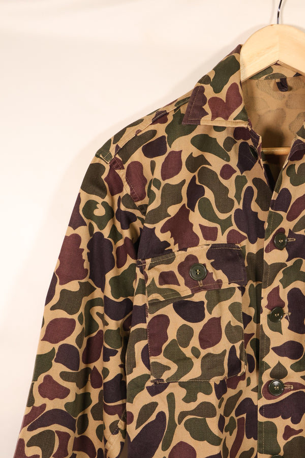 Early 1960s, Grade A-M, CIDG, Beogam Camouflage, Aisan Cut, Shirt, Locally Made, Frog Skin Camouflage, Used