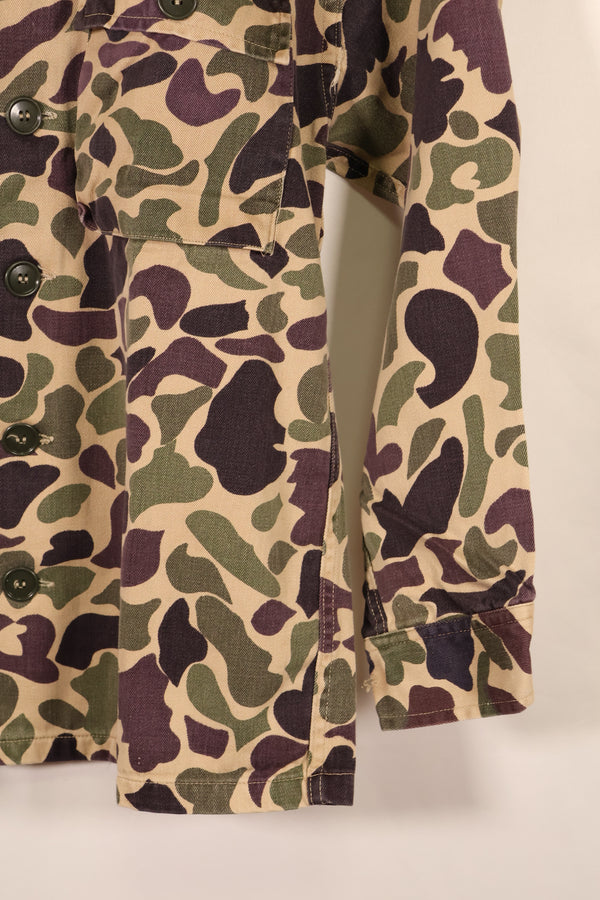 Early 1960s, A-M Equivalent, CIDG, Beogam Camouflage, Asian Cut, Shirt, Locally Made, Frog Skin Camouflage, Used