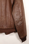 1940s size 42 WWII U.S. Army Air Corps USAAF A-2 flight jacket with name, used.