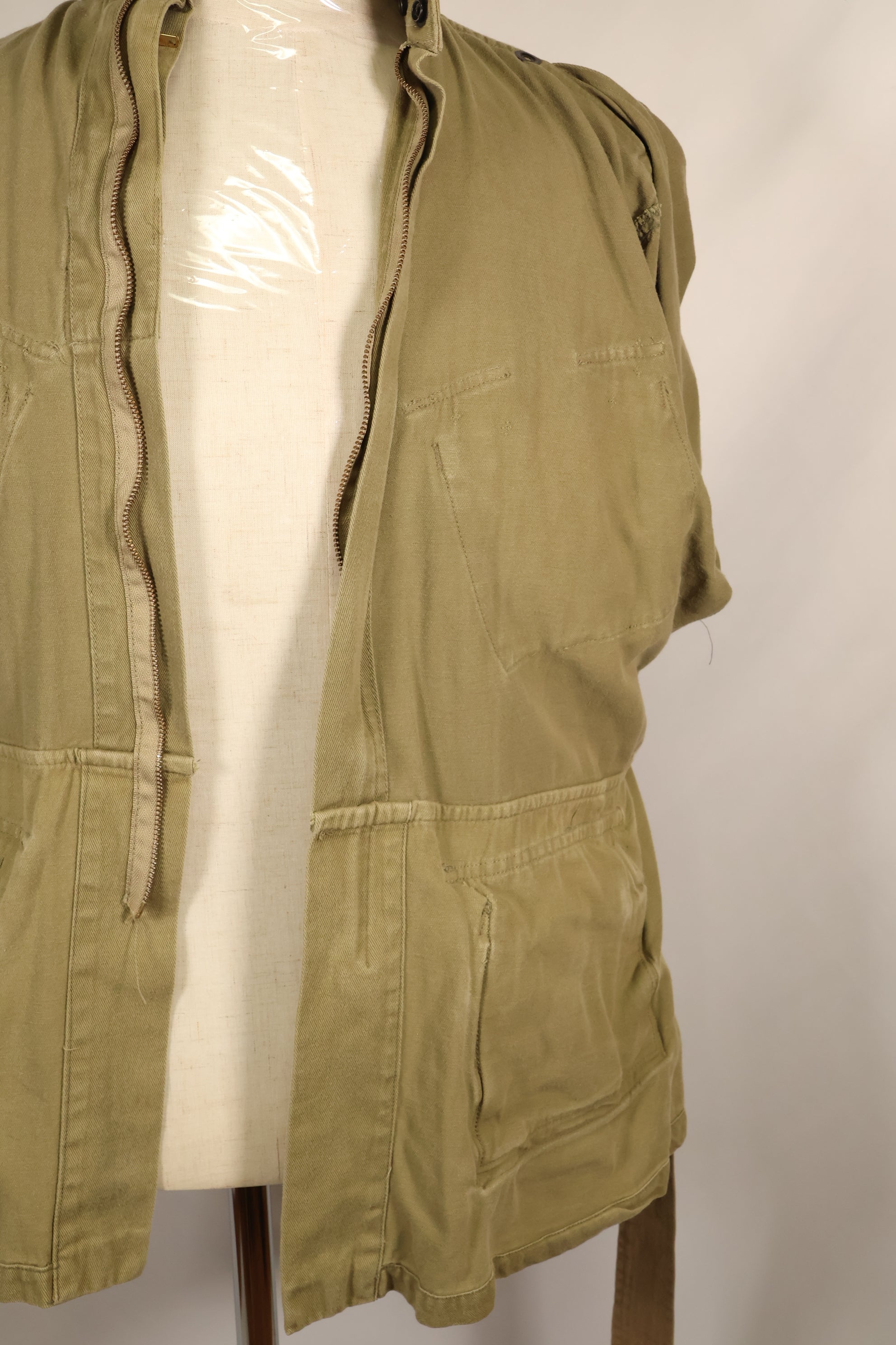 Movie Costume 42R Movie Private Ryan US Army M42 Jump Jacket Used B
