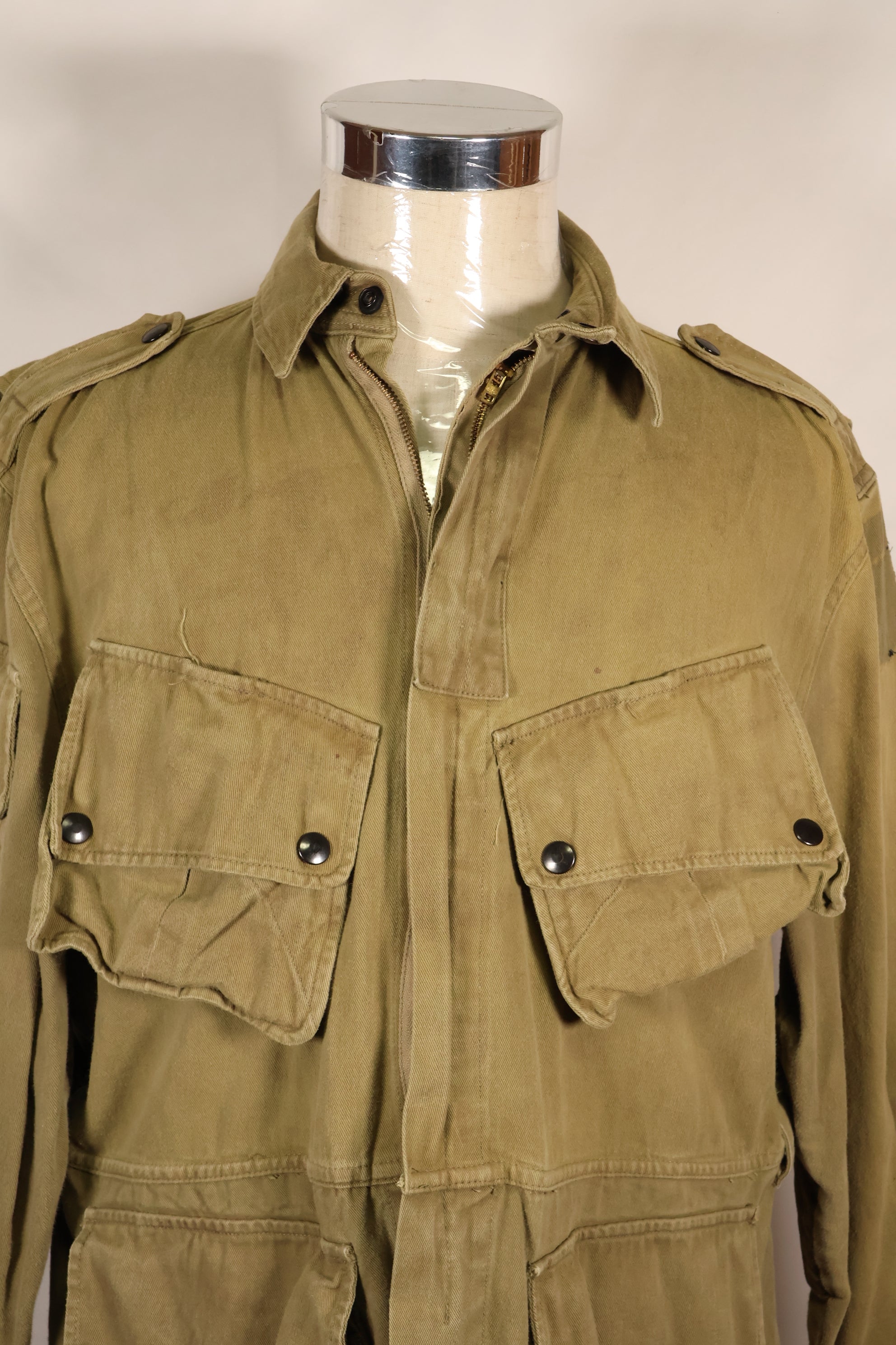 Movie Costume 44R Movie Private Ryan US Army M42 Jump Jacket Used B