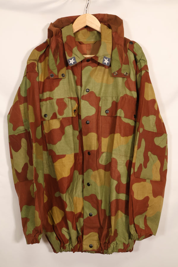 1960s Italian Army San Marco camouflage field jacket, almost unused.