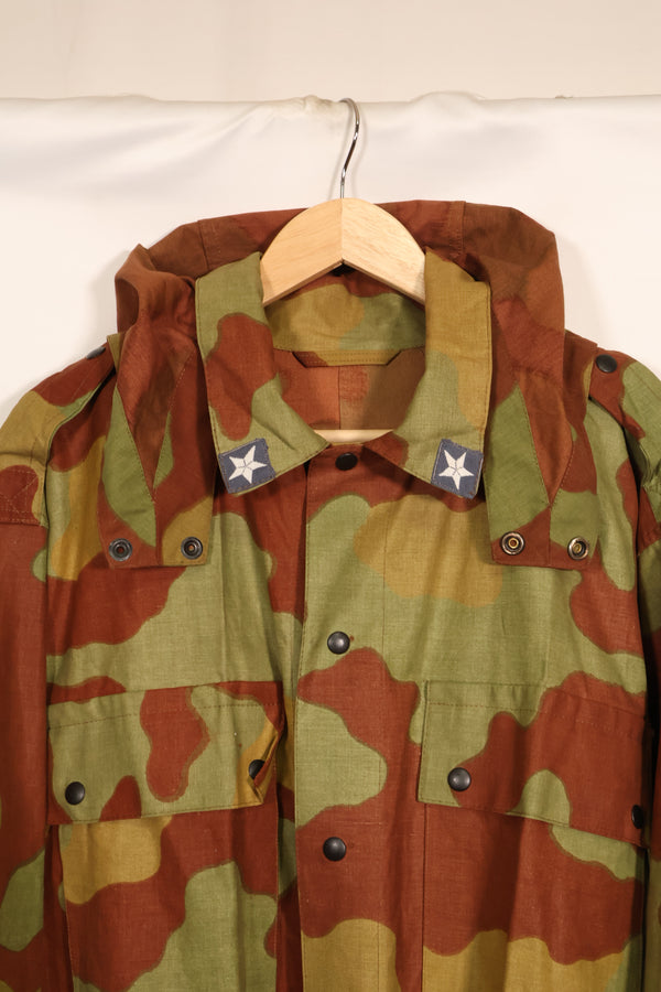 1960s Italian Army San Marco camouflage field jacket, almost unused.