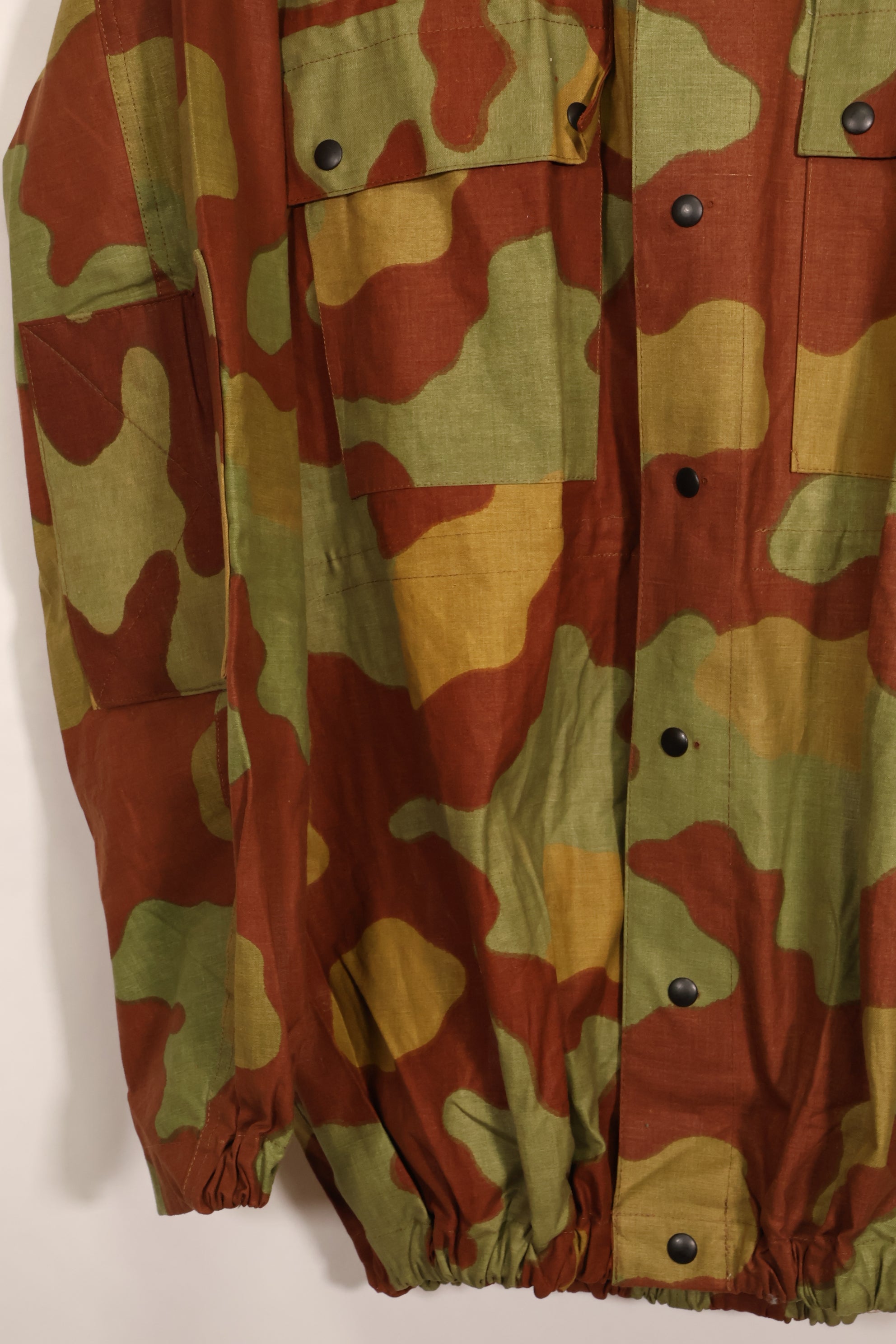 1960s Italian Army San Marco camouflage field jacket, almost unused.