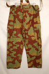 1960s Italian Army San Marco camouflage overpants, almost unused.