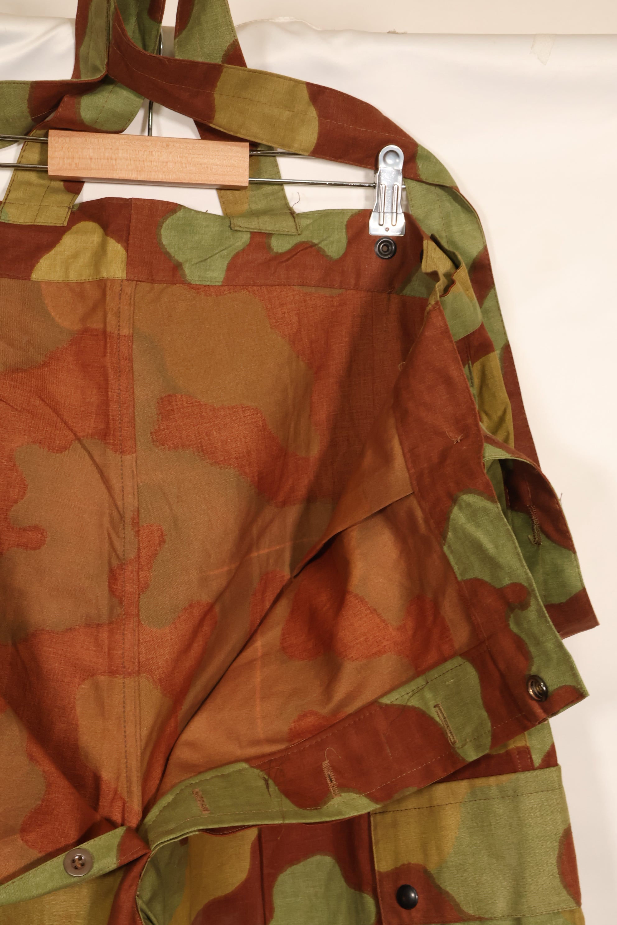 1960s Italian Army San Marco camouflage overpants, almost unused.