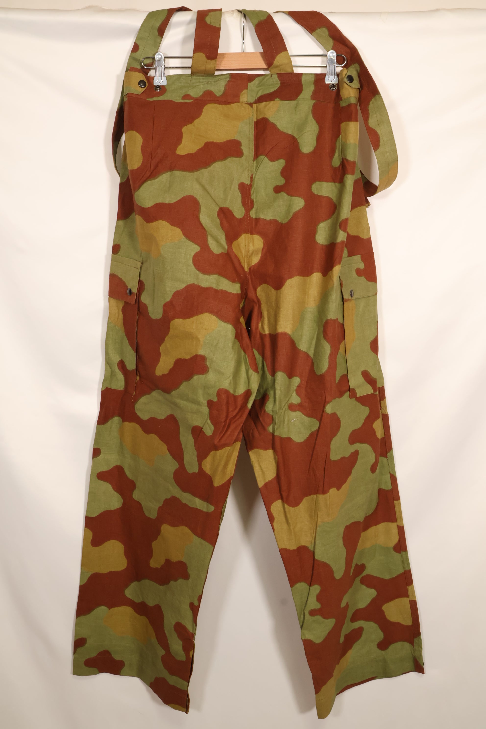1960s Italian Army San Marco camouflage overpants, almost unused.