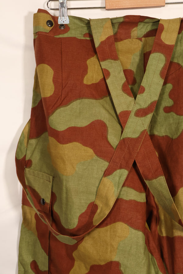 1960s Italian Army San Marco camouflage overpants, almost unused.