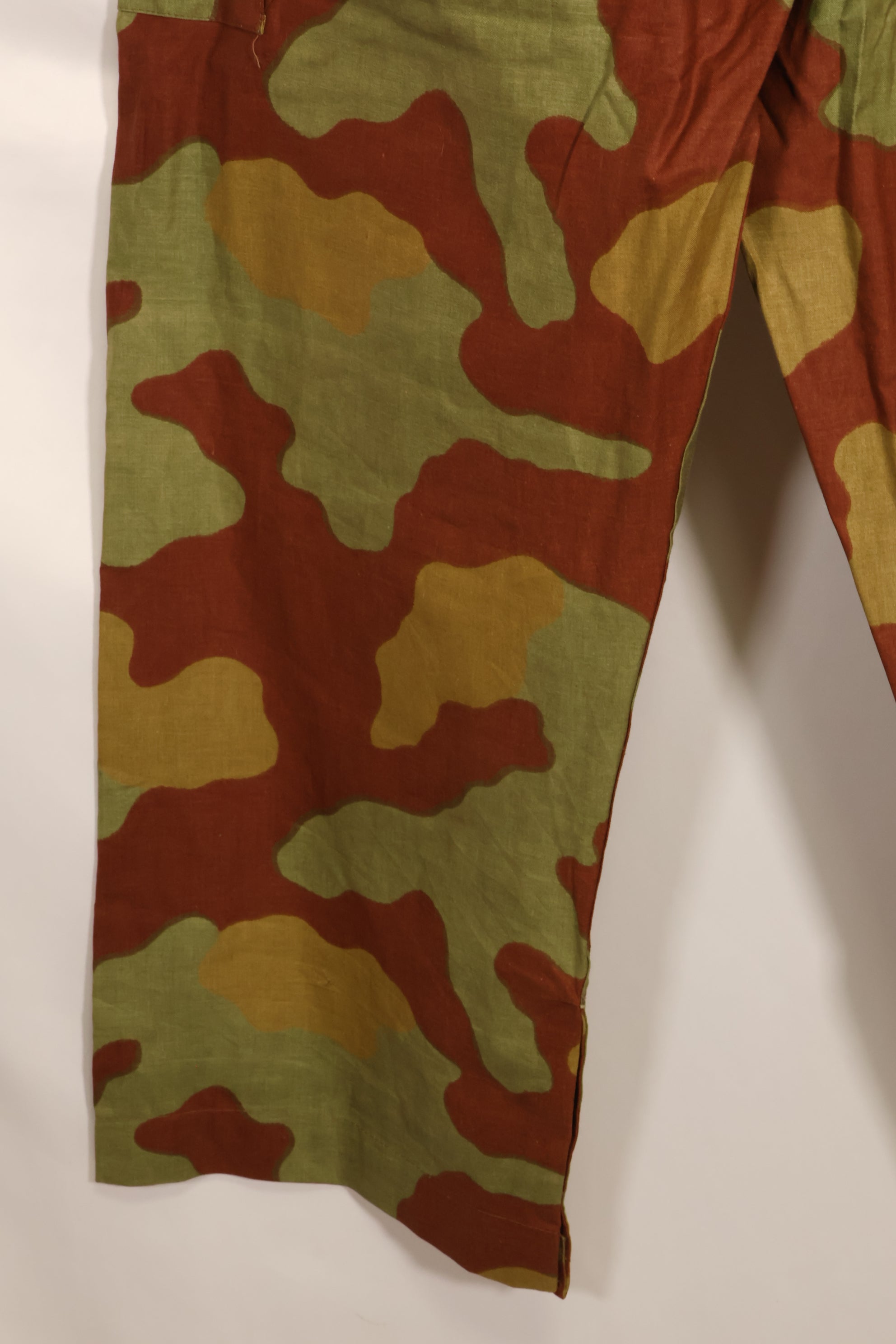 1960s Italian Army San Marco camouflage overpants, almost unused.