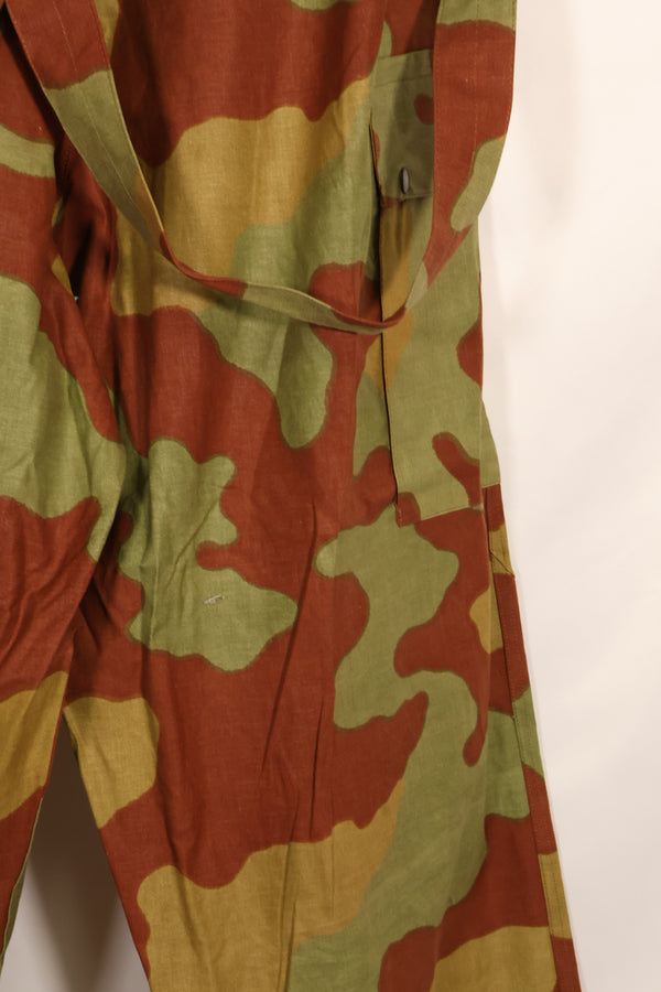 1960s Italian Army San Marco camouflage overpants, almost unused.