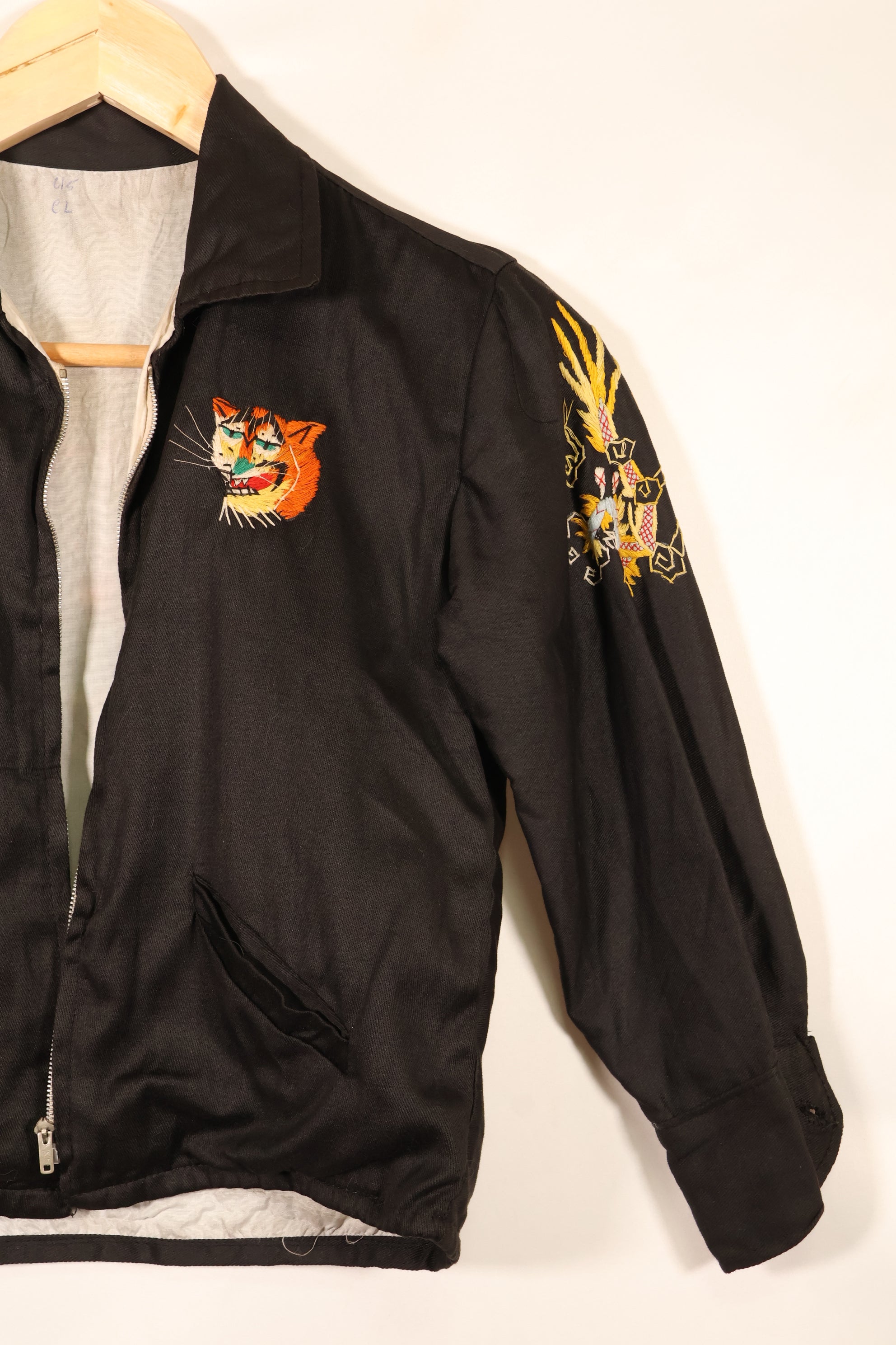1967, Children kids, Souvenir, Vietnam War, Tour Jacket, CHU-LAI, Viet Cong, Used