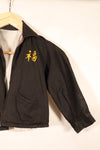 1966, Children size, Vietnam War, Tour Jacket, Viet Cong, QUINHON, Zipper Damaged, Used