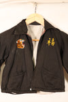 1966, Children size, Vietnam War, Tour Jacket, Viet Cong, QUINHON, Zipper Damaged, Used