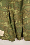 1966-67 Contract M-R ERDL Early Print Jungle Fatigue Jacket Used