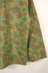 1960's Privately Sourced U.S. Marine Corps Frogskin Poncho Shirt and Pants Set Made in South Vietnam