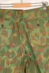 1960's Privately Sourced U.S. Marine Corps Frogskin Poncho Shirt and Pants Set Made in South Vietnam