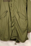 1983 Contract, MEDIUM, U.S. Military, M65 Field Parka, Set with Liner, Good Condition, Used