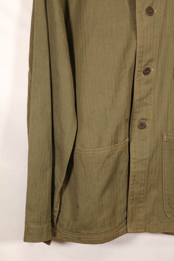 1940s USMC US Marine Corps P-41 HBT Utility Jacket in good used condition