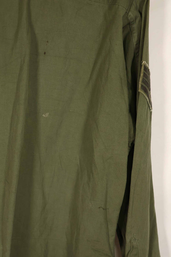 Real 3rd Model Jungle Fatigue Jacket M-S, manufactured circa 1966-67, used.