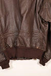 Early 1960s lot size 42 G-1 intermediates zone flight jacket, used.