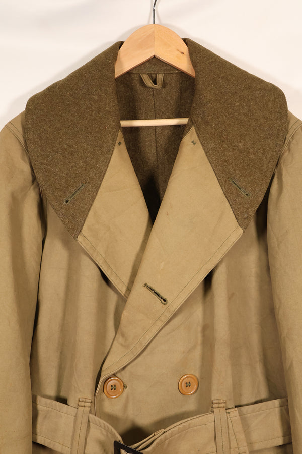 1940's U.S. Army Mackinaw Coat Jeep Coat, used.