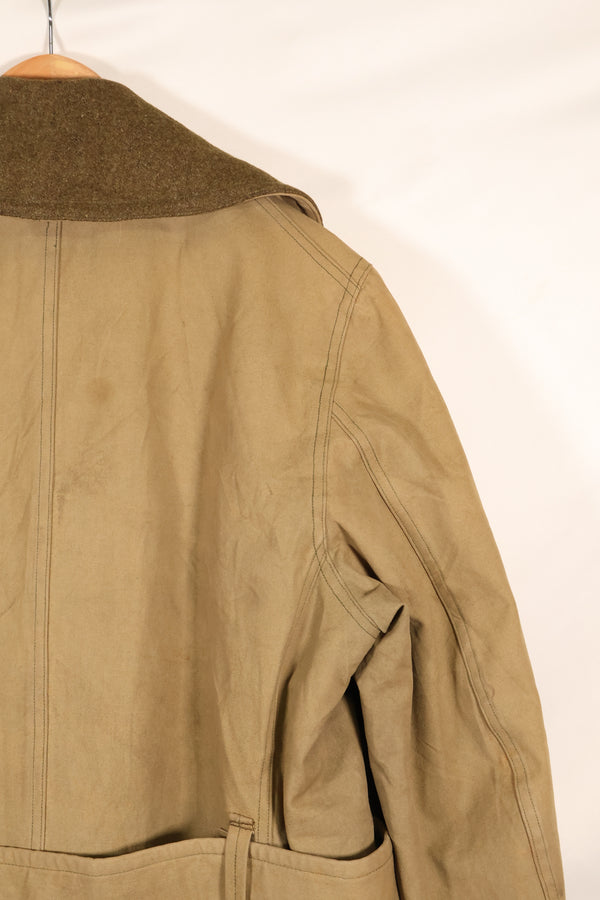 1940's U.S. Army Mackinaw Coat Jeep Coat, used.