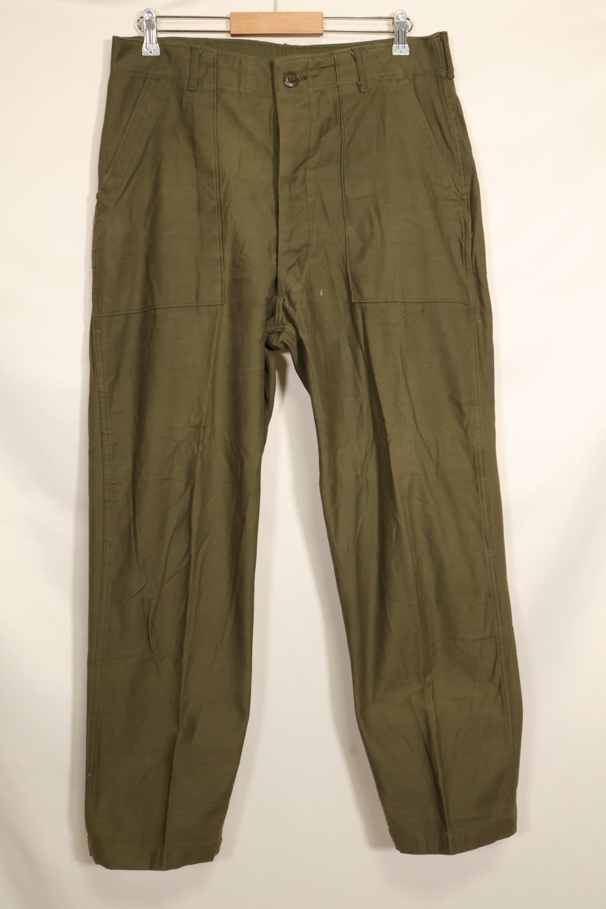1974 Accounting TYPE 3 36 x 31 US Army OG-107 Utility Pants Baker Pants Used B