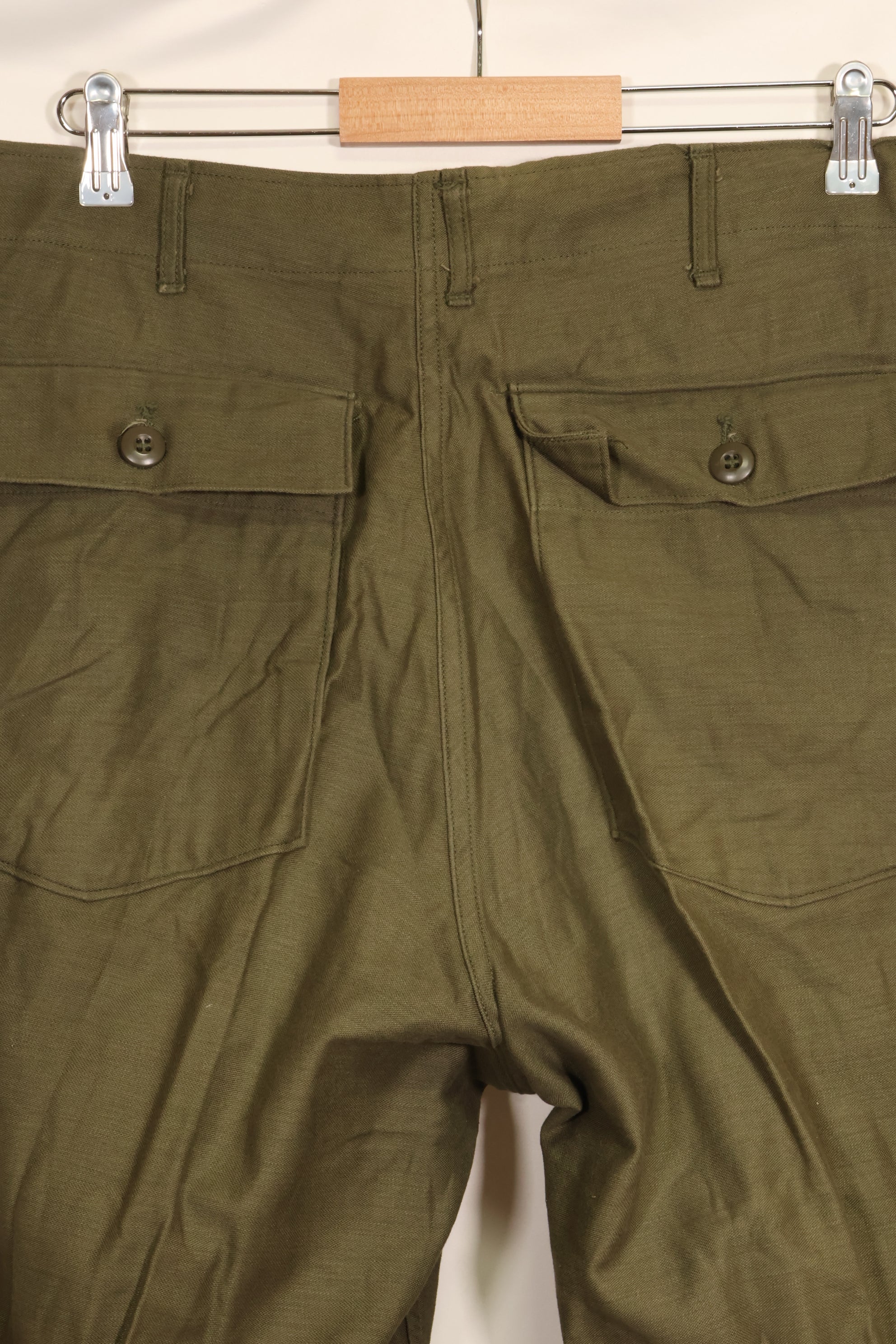 1974 Accounting TYPE 3 36 x 31 US Army OG-107 Utility Pants Baker Pants Used B
