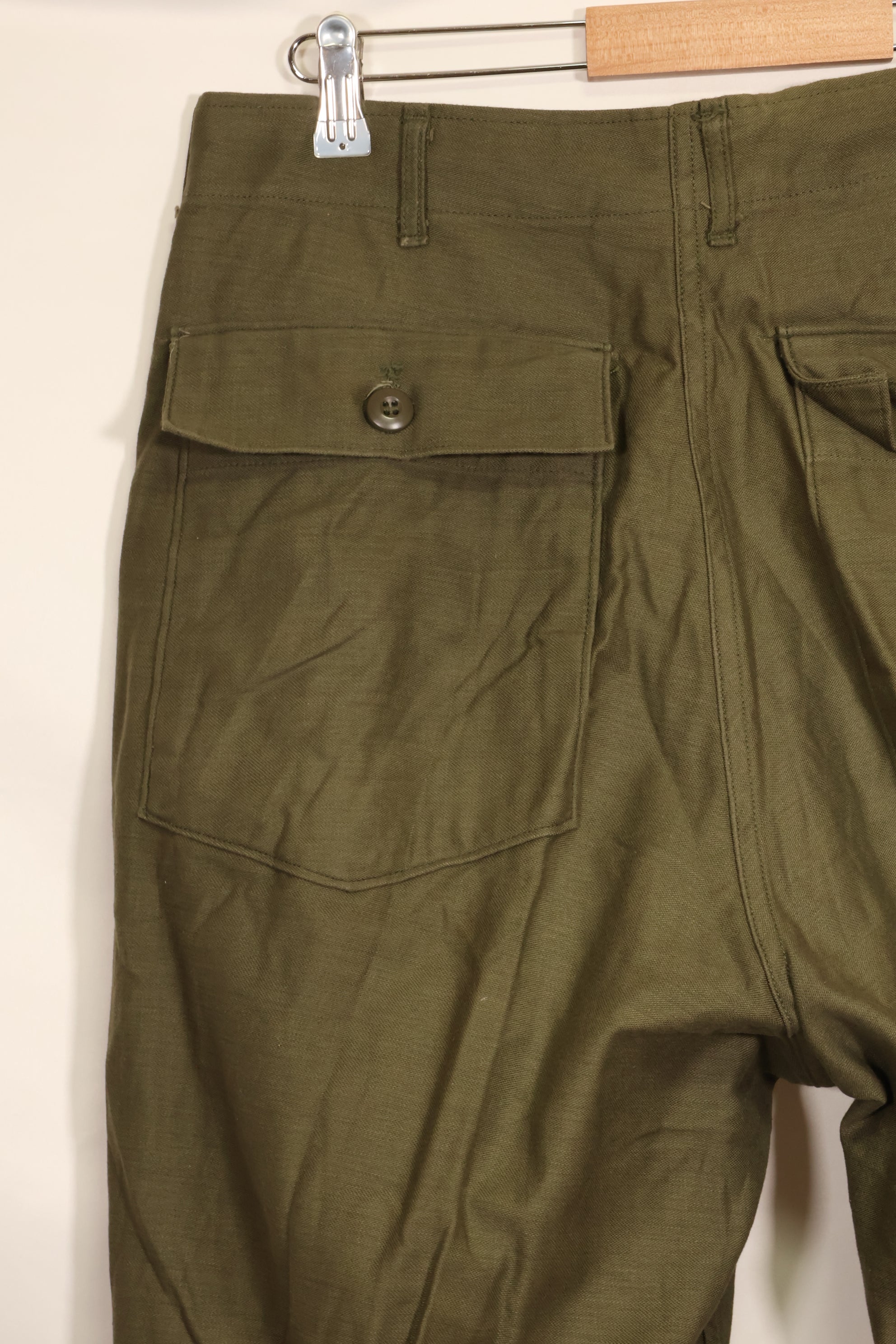 1974 Accounting TYPE 3 36 x 31 US Army OG-107 Utility Pants Baker Pants Used B