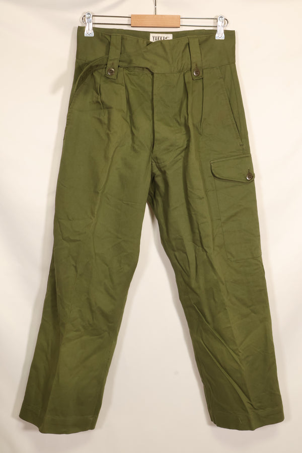 1967 contract almost dead stock Vietnam War Australian Army feel pants, almost unused.