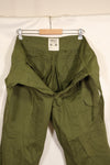 1967 contract almost dead stock Vietnam War Australian Army feel pants, almost unused.
