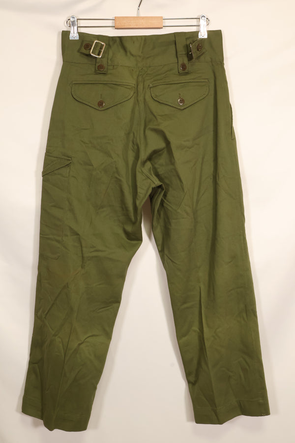 1967 contract almost dead stock Vietnam War Australian Army feel pants, almost unused.