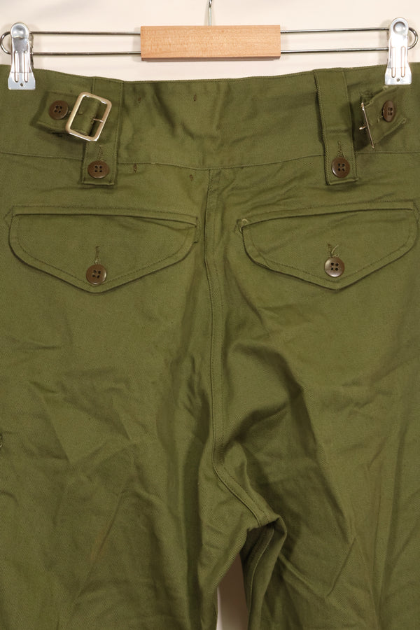 1967 contract almost dead stock Vietnam War Australian Army feel pants, almost unused.