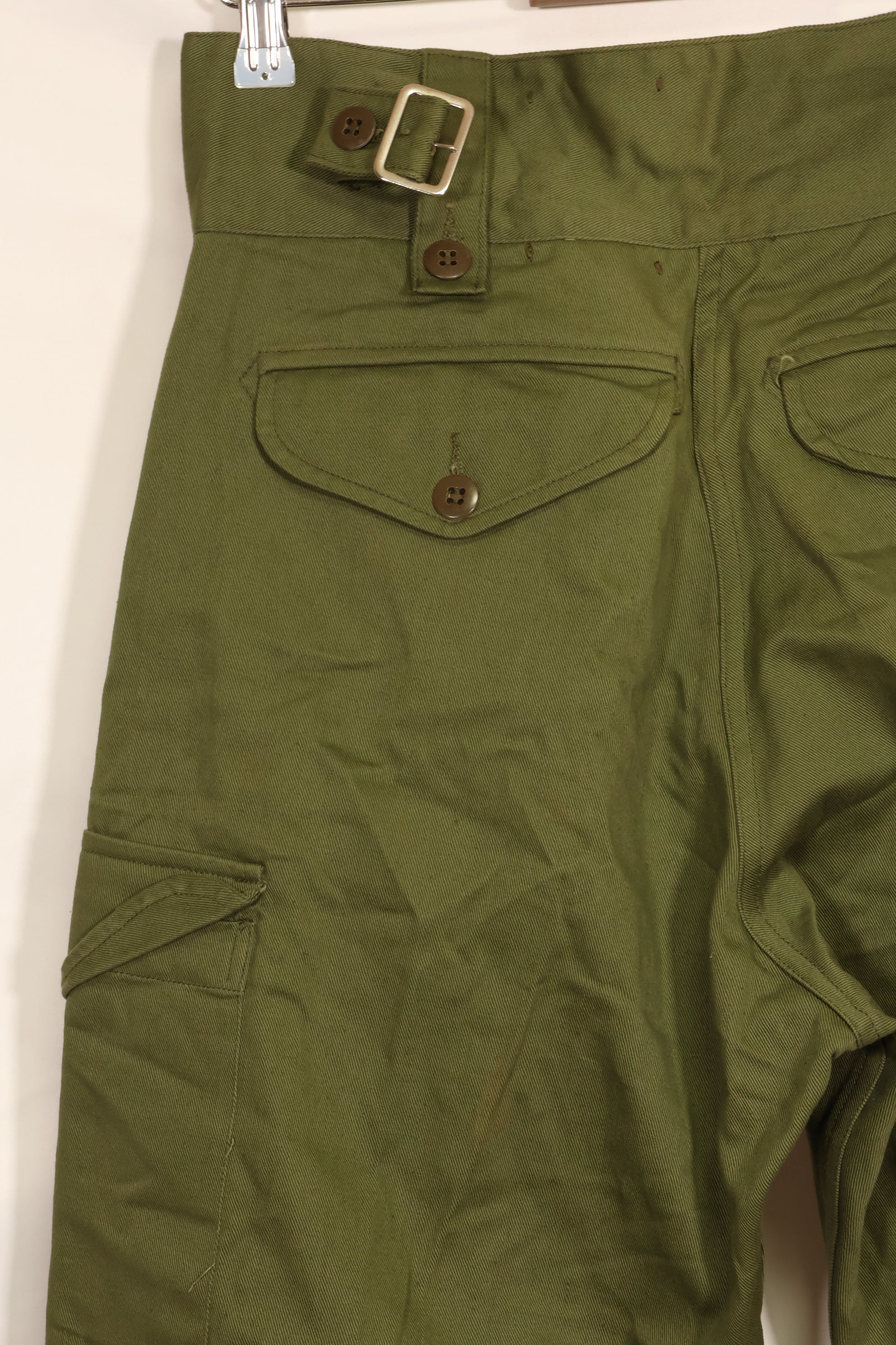 1967 contract almost dead stock Vietnam War Australian Army feel pants, almost unused.