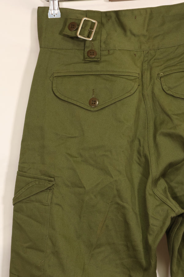 1967 contract almost dead stock Vietnam War Australian Army feel pants, almost unused.