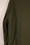 Real early 1960s US Army OG-107 utility shirt, no size tag, used, C