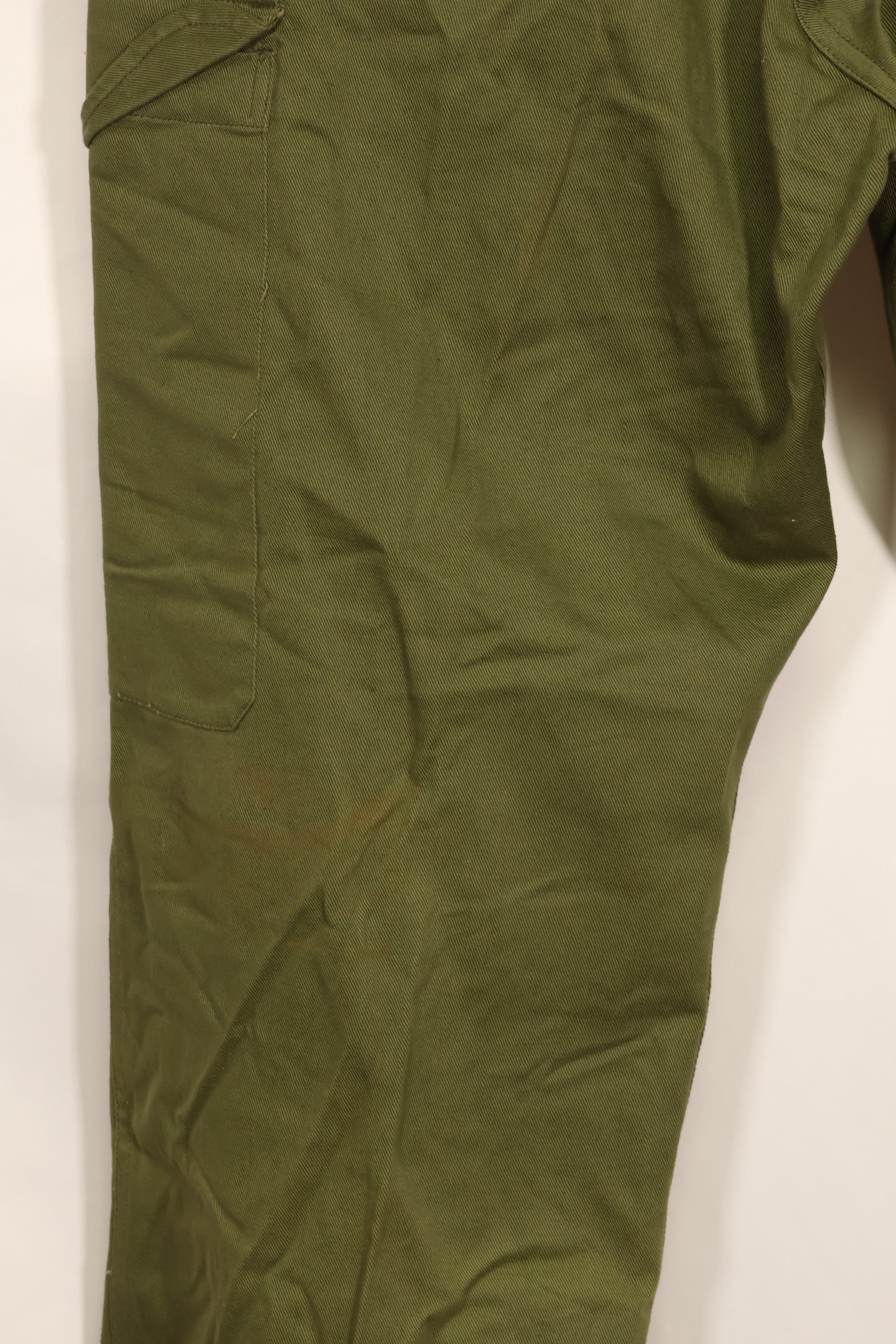 1967 contract almost dead stock Vietnam War Australian Army feel pants, almost unused.
