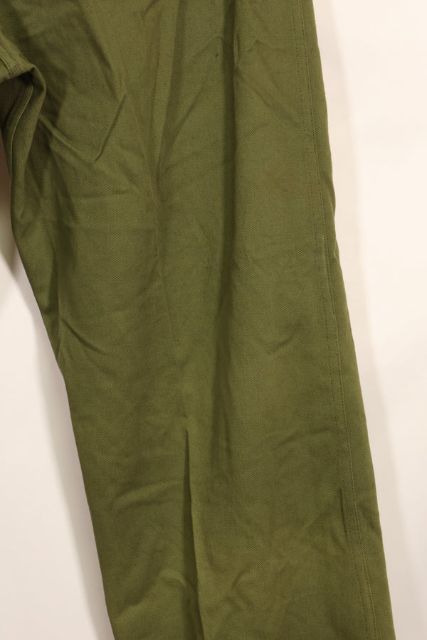 1967 contract almost dead stock Vietnam War Australian Army feel pants, almost unused.