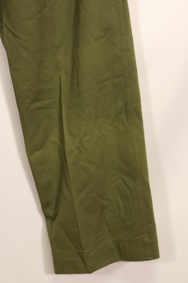 1967 contract almost dead stock Vietnam War Australian Army feel pants, almost unused.