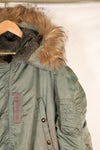 1950's LARGE USAF USAF N3-B Flight Jacket, Used, Stenciled