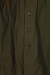 Real 1975 U.S. Army OG-107 Utility Shirt 17 1/2 x 36 Used D