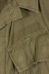 Around 1967; S-R 3rd Model Jungle Fatigue Jacket; Slightly Faded; Used