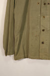 Real U.S. Marine Corps USMC M44 HBT Utility Jacket Used