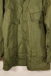 1967 Contract, L-L, Virtually Unused, 3rd Model Jungle Fatigue Jacket, Stains on the Back, Used