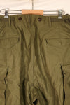 1951 Contract, M-R, U.S. Army, M-1951 Field Pants, M51 Pants, Virtually Unused　