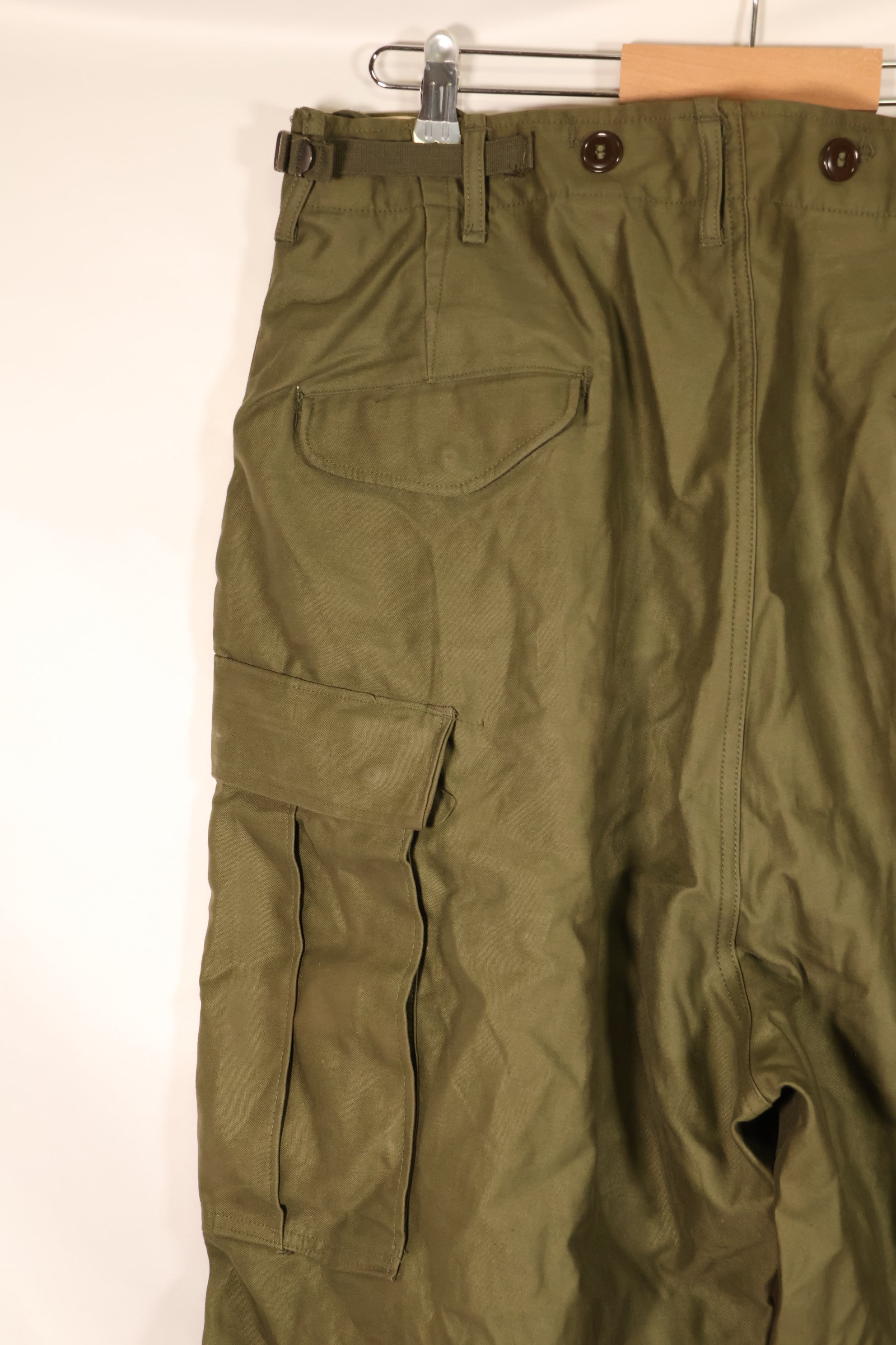 1951 Contract, M-R, U.S. Army, M-1951 Field Pants, M51 Pants, Virtually Unused　