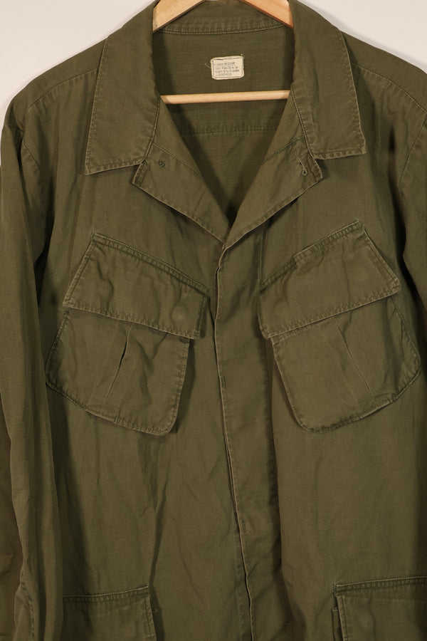 Real 1969 4th Model Jungle Fatigue Jacket X-L-R Large Size Used