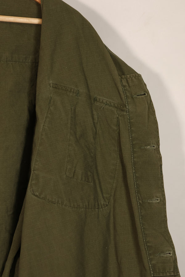 Real 1969 4th Model Jungle Fatigue Jacket X-L-R Large Size Used